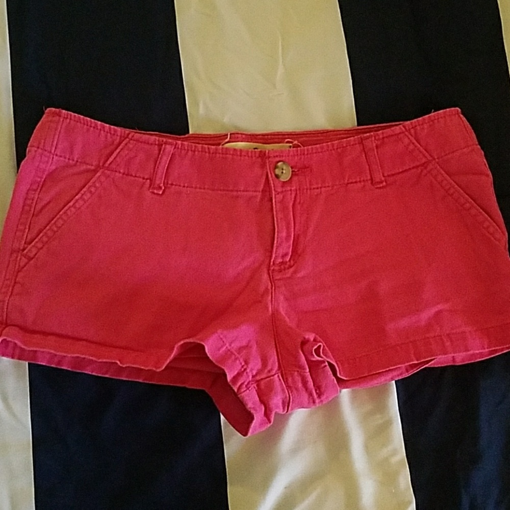 Shorts, pink, size 7